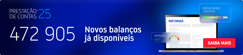 Prestação de Contas 2025 - Novos balanços já disponíveis